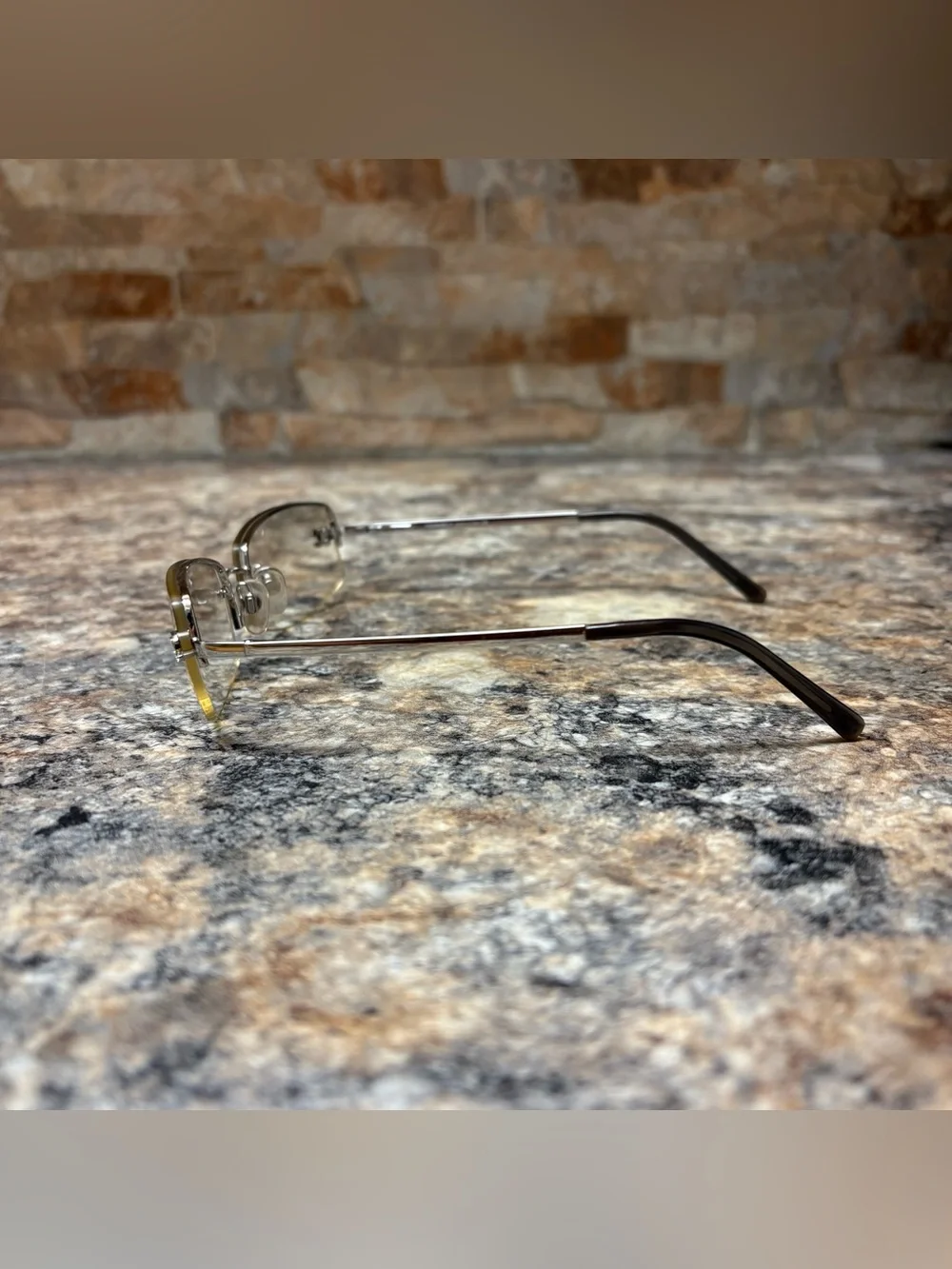 Vintage CHANEL CH 4093-B C1246I Rim less glasses